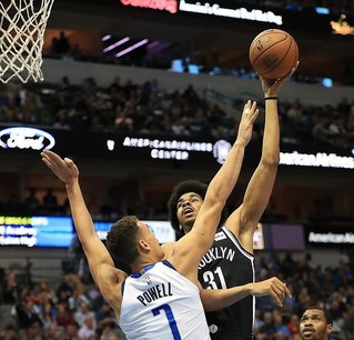 卡罗尔22＋7诺天王10＋7　篮网反弹送小牛2连败