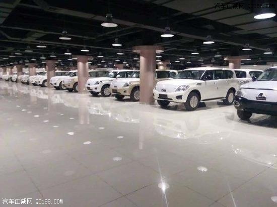 18款日产尼桑途乐Y62中东版18寸轮毂评测