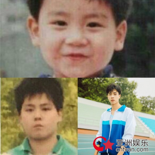 胡一天中学照曝光 小胖逆袭成男神！