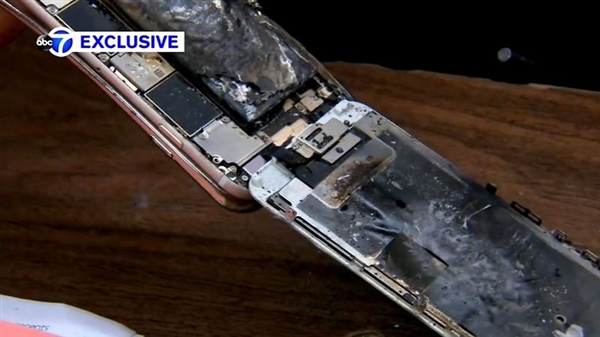 iPhone 6在美国男子手中爆炸：现场画面极恐怖