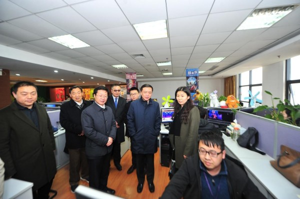 国家新闻出版广电总局副局长张宏森一行调研考察芜湖方特旅游区