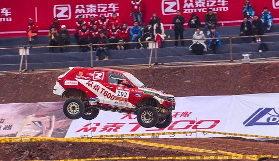 2017COC重庆璧山站排位赛&nbsp;众泰T600越野车队发挥出色