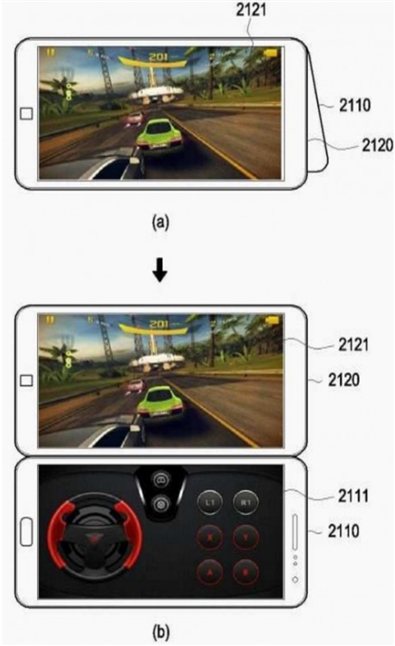 三星手机申请新专利：可折叠双屏幕适合玩游戏