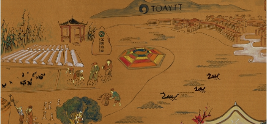 金诚集团打造现代版《清明上河图》，描述特色小镇盛景