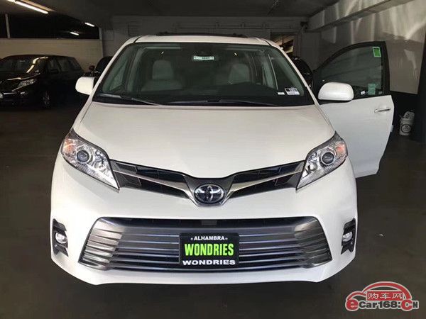 18款四驱丰田塞纳XLE配置全国最低价格丰田塞纳最新报价图解