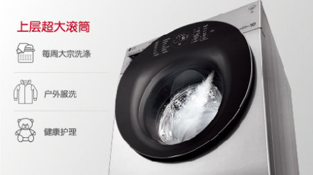 LG双擎洗衣机引领健康洗衣新潮流