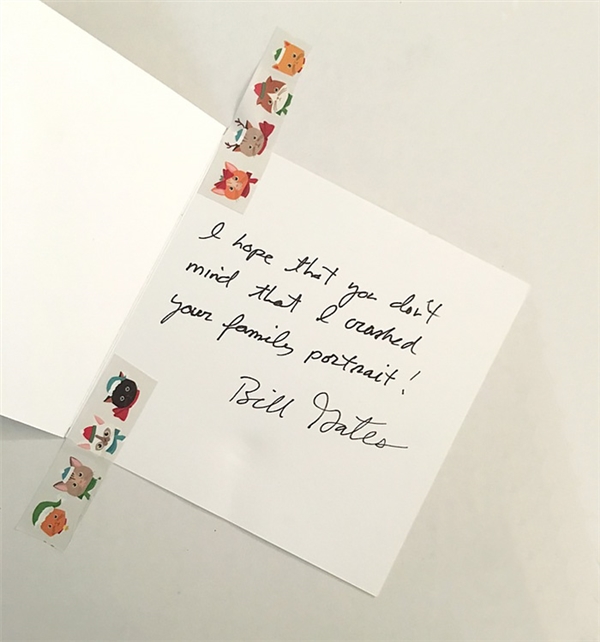 暖心不过比尔·盖茨！他今年的圣诞礼物太有爱