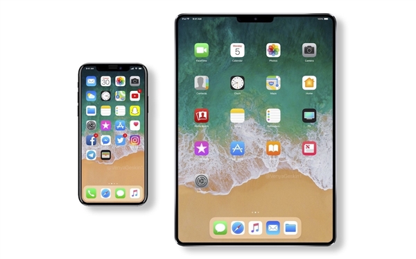 没跑了!苹果新一代iPad也要用全面屏+人脸识别