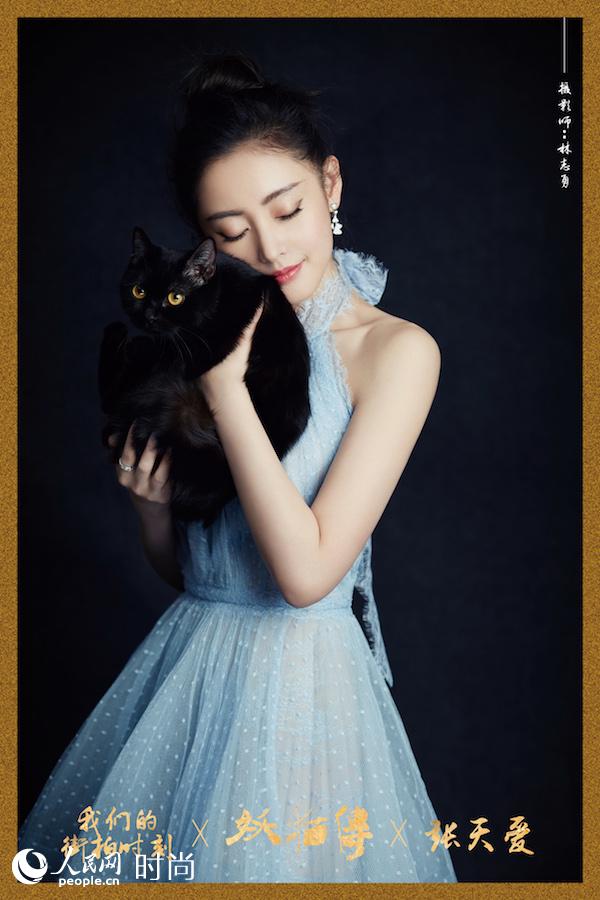 《妖猫传》11名主创合体演绎“吸猫大片”