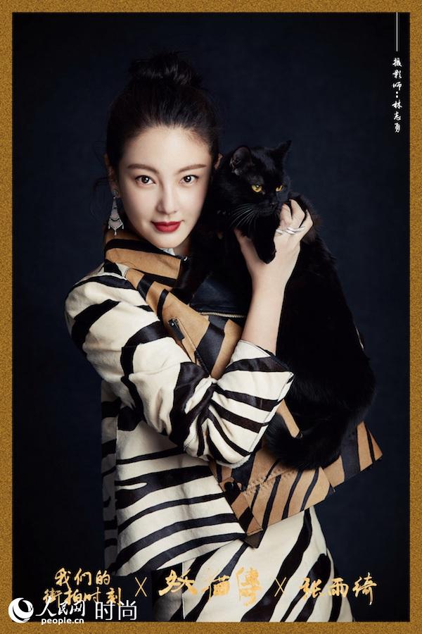 《妖猫传》11名主创合体演绎“吸猫大片”