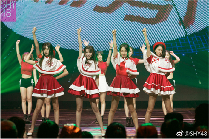 SNH48 GROUP亮相央视跨年 十台晚会上演精彩霸屏