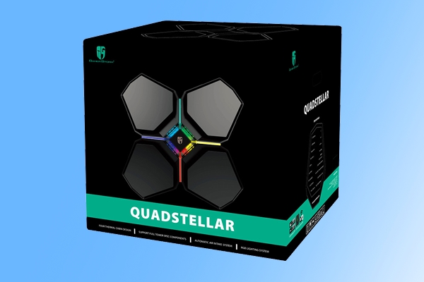 四个独立空间！九州风神QUADSTELLAR机箱发布：自定义RGB