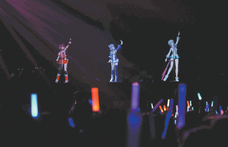 一年出道14名 虚拟偶像“钱景”几何