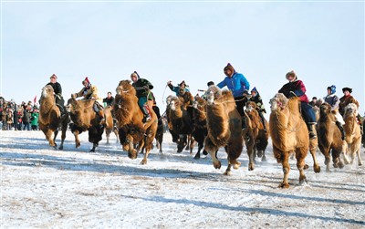 冬季那达慕&nbsp;别样大草原