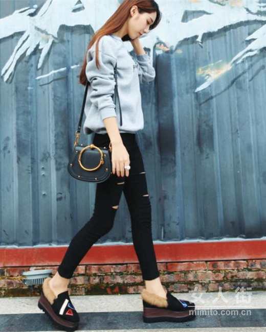 厚底松糕鞋,一穿便会爱上它