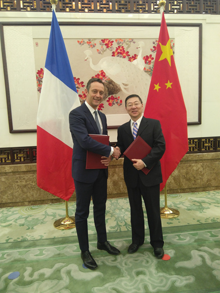 法资巨头欧莱雅助力中法经贸合作 谱写在华发展新篇章