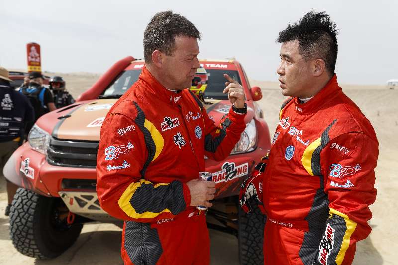 2018达喀尔拉力赛第四赛段结束&nbsp;中国车手周勇位列第26名