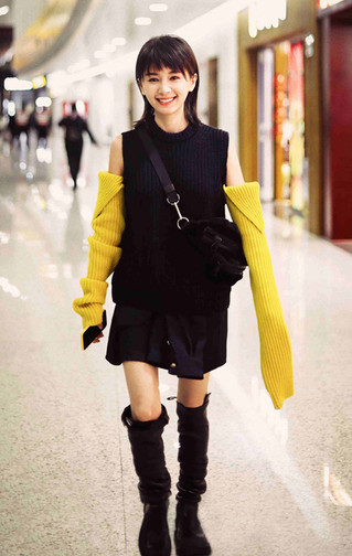 这么搭配显高又时髦 王子文亲身示范小个子穿搭技巧