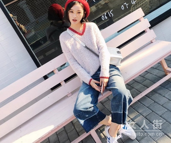 时尚百搭牛仔裤,多重风格搭配示范