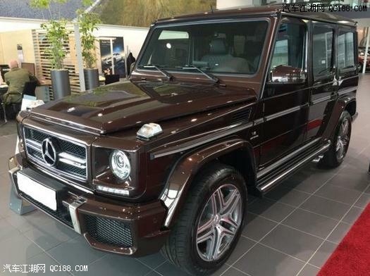 17款奔驰G500 4.0T双涡轮增压七速版报价