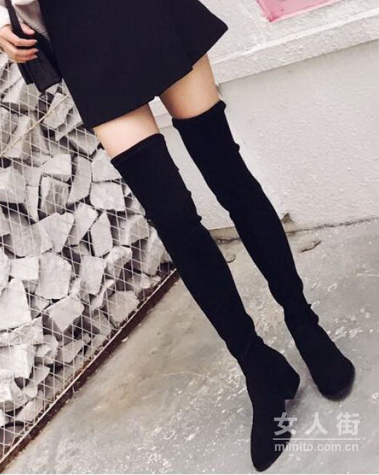 新年倒计时，女神过膝靴来拯救你！