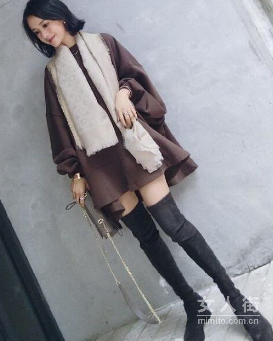 新年倒计时，女神过膝靴来拯救你！