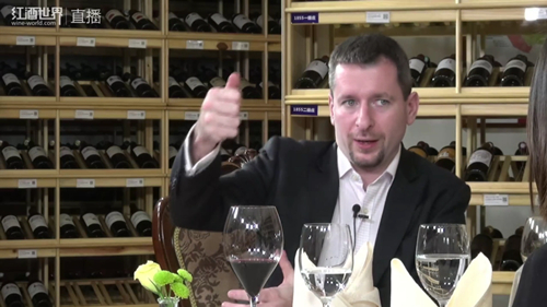 【侍酒大师】侍酒大师狄米特·梅森那做客红酒世界直播间