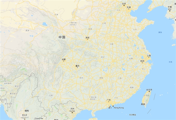 google回应:google地图在中国没有任何变化图片