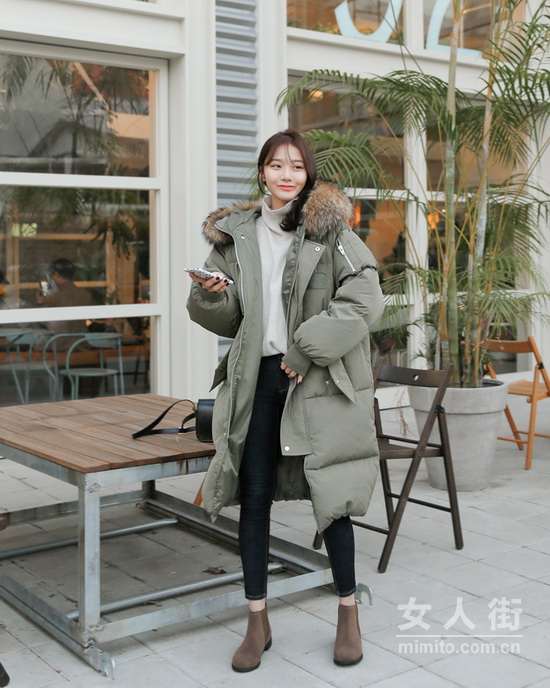 矮个子女生穿搭示范,高腰裤搭出大长腿