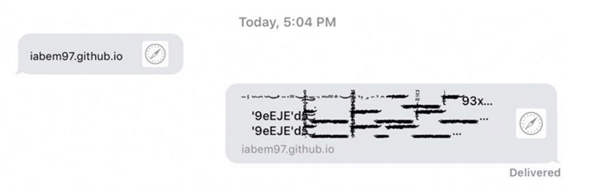 当心！这条神秘短信让iPhone/iPad/Mac瞬间死机
