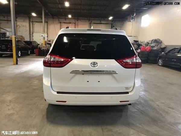 平行进口车18款丰田塞纳加版配置解读