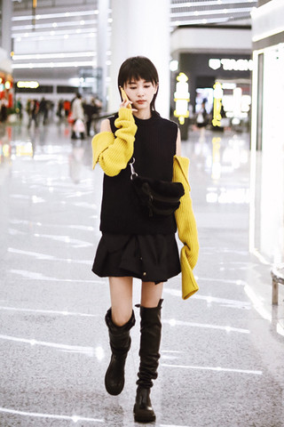 王子文身高不到160 却靠气质和衣品改写小个子时尚