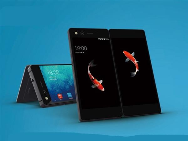 中兴旗舰天机AXON M开售：3888元双屏折叠