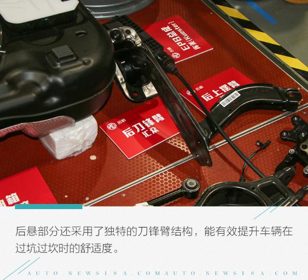 看见的是结构看不见的才是功底 名爵HS底盘解析