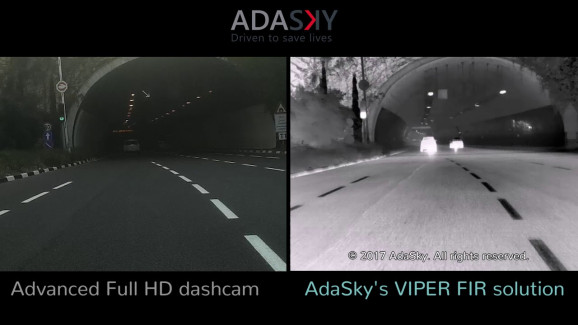 2000万美金！以色列 AdaSky融资为自动驾驶汽车研发远红外热感摄像头