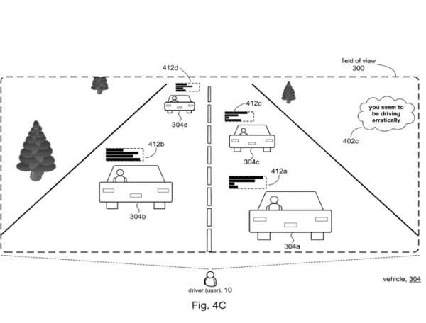 微软最新专利：AR用户驾驶时可评论其他驾驶员驾驶技术