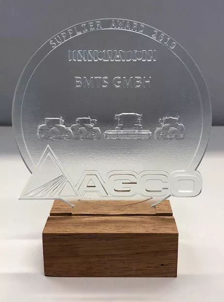 BMTS斩获“爱科”（AGCO）供应商2019年度最佳技术创新奖