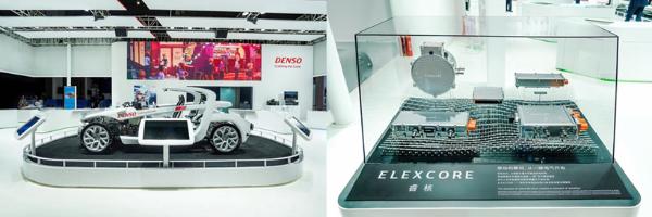 爱信与电装投资的合资公司“BluE Nexus”首次亮相上海车展