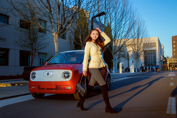 欧拉女神“自动驾驶”到上海车展