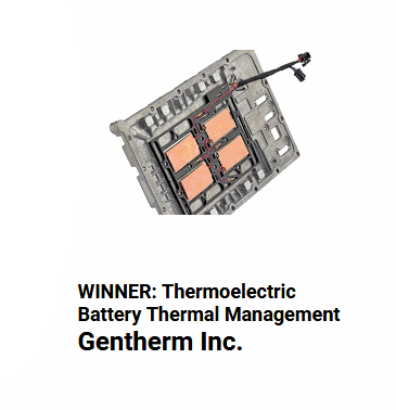 Gentherm BTM电池热管理系统荣获2019年度《汽车新闻》PACE奖