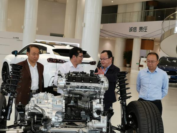 中船重工718所李俊华所长率队到访长城汽车