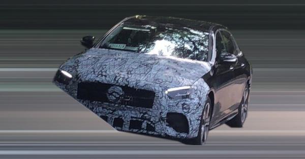 奔驰新款E级国内谍照曝光 前脸汲取CLS设计/或将于明年上市