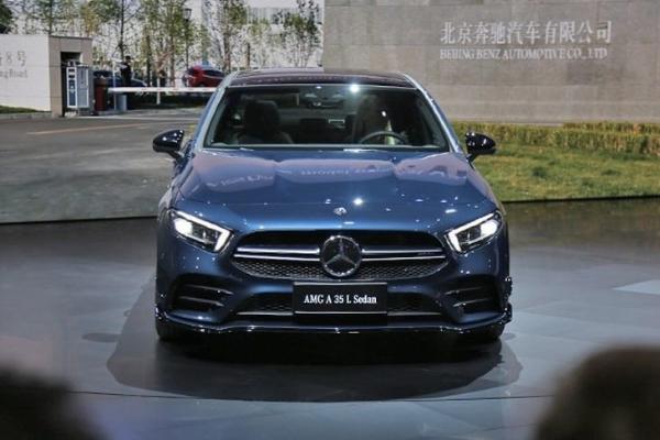 2019广州车展 奔驰AMG A35 L上市 售39.98万元起 首款国产AMG