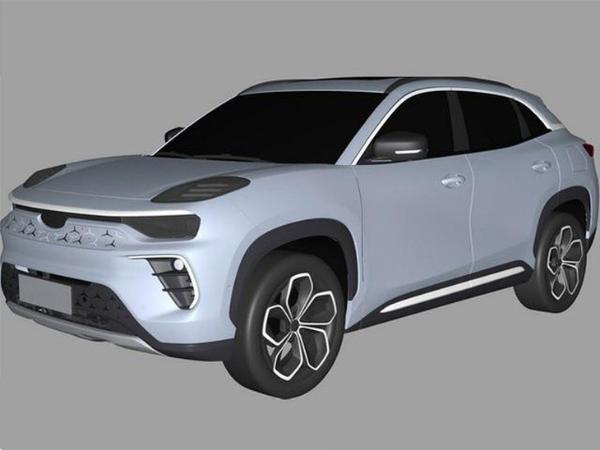 溜背造型设计 奇瑞最新电动SUV专利图 全铝车身结构