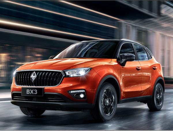 宝沃BX3售9.68万起，定位小型SUV，采用双色车身设计