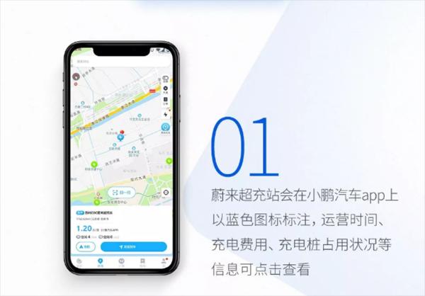 蔚来超充正式接入小鹏汽车app