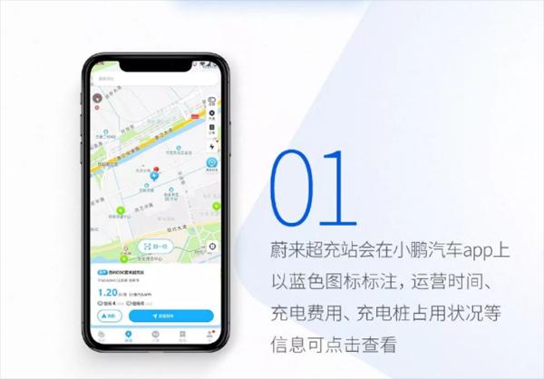 蔚来超充正式接入小鹏汽车app