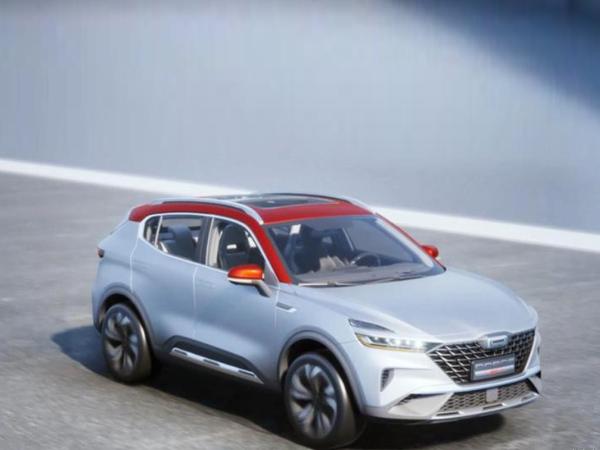 观致全新SUV预告图曝光 量产车明年北京车展发布