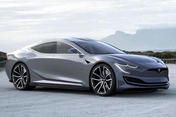 全新特斯拉Model S设计效果图 外观升级“面露凶相” 配有曲面大屏