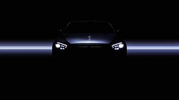 奔驰新款E级预告图 外观造型更运动/日内瓦车展正式亮相